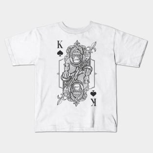 King of Spades Kids T-Shirt